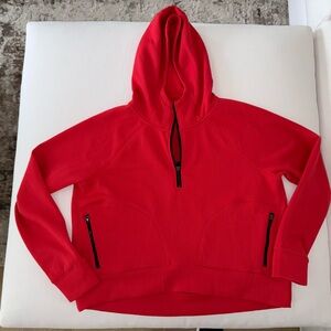 DSG Dicks Sporting Goods half zip hoodie red black size XL